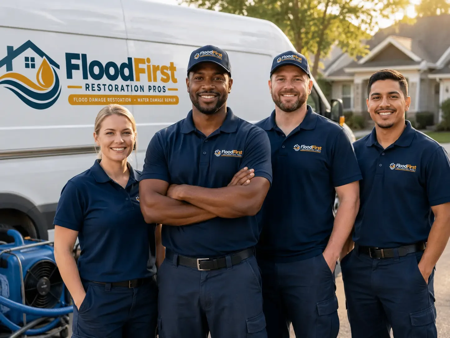 Flood Damage Restoration company in Theriot, LA